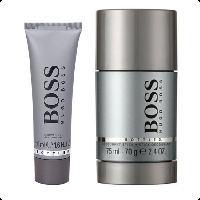 Hugo Boss Boss Bottled Набор (гель для душа 50 мл + дезодорант-стик 75 гр) для мужчин
