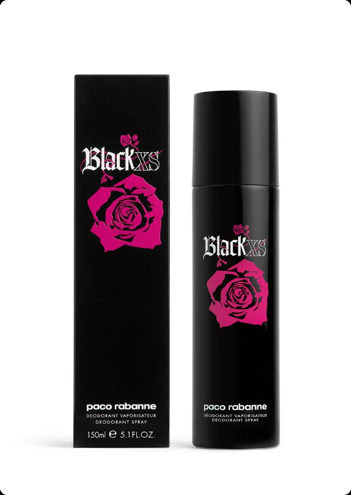 Paco Rabanne Black XS for Her Eau de Parfum Дезодорант-спрей 150 мл для женщин