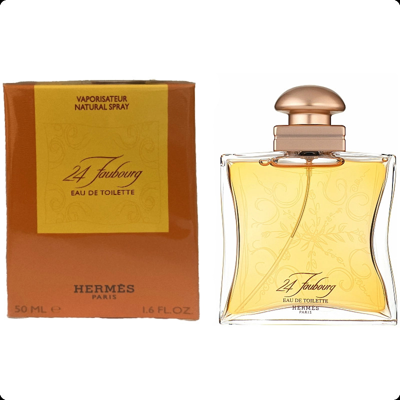 Hermes 24 Faubourg Eau de Toilette Туалетная вода 50 мл для женщин