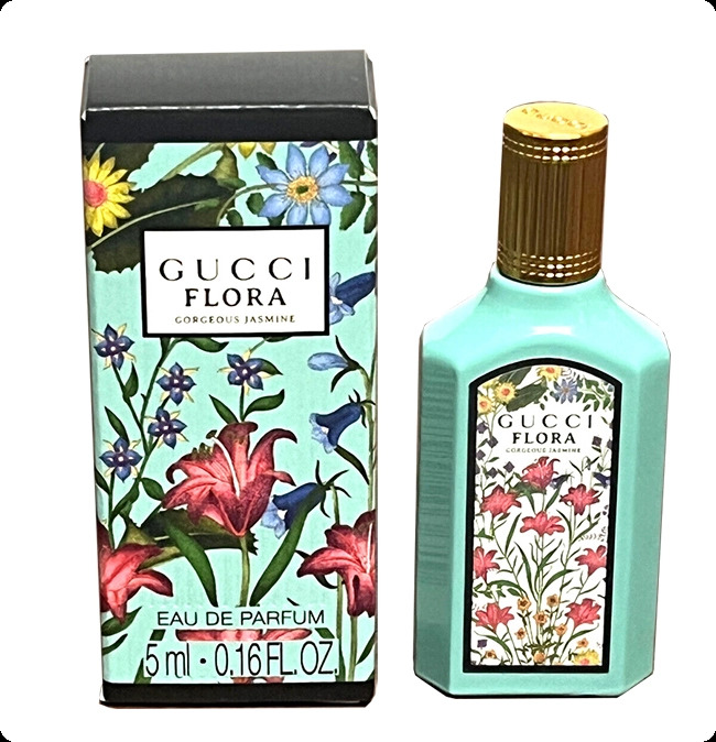 Миниатюра Gucci Flora Gorgeous Jasmine Парфюмерная вода 5 мл - пробник духов
