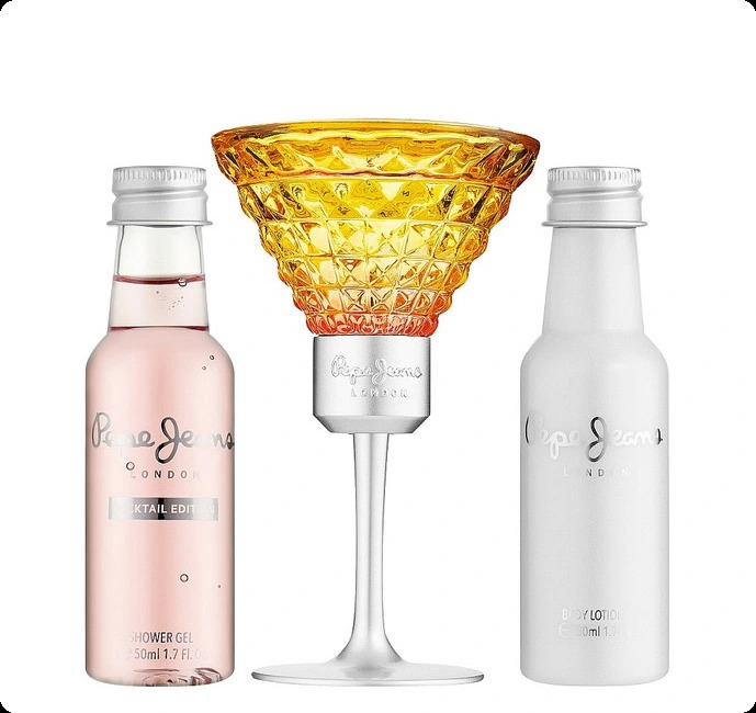 Pepe Jeans London Pepe Jeans For Her Cocktail Набор (туалетная вода 30 мл + гель для душа 50 мл + лосьон для тела 50 мл) для женщин