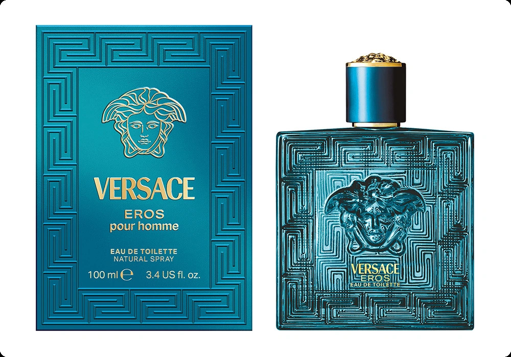 Versace Eros Туалетная вода 100 мл для мужчин