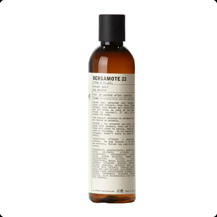 Le Labo Bergamote 22 Гель для душа 237 мл для женщин и мужчин