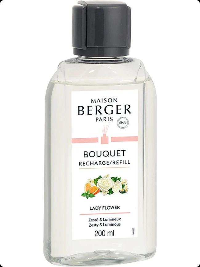 Maison Berger Lady Flower Диффузор (запаска) 200 мл для женщин и мужчин