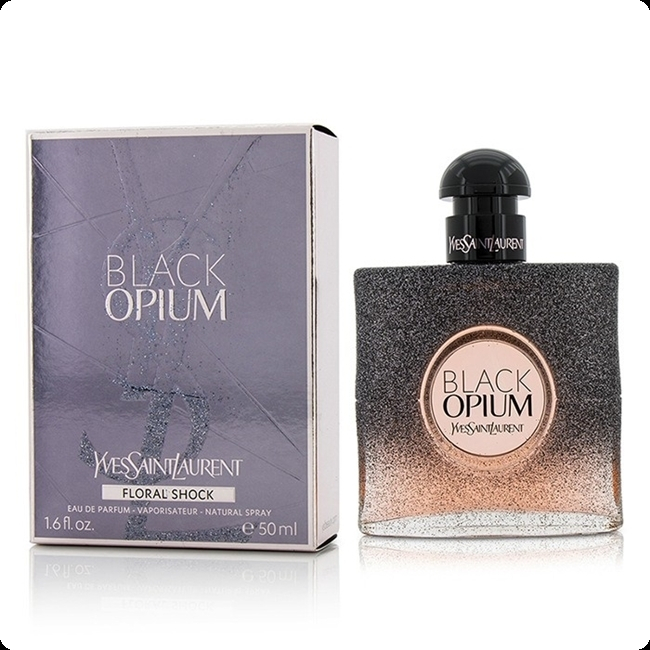 Yves Saint Laurent Black Opium Floral Shock Парфюмерная вода 50 мл для женщин