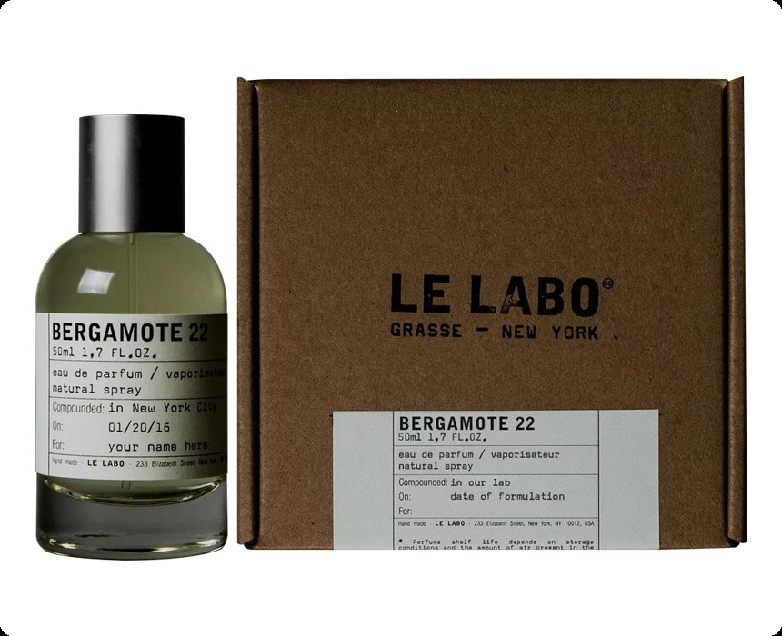 Le Labo Bergamote 22 Парфюмерная вода 50 мл для женщин и мужчин