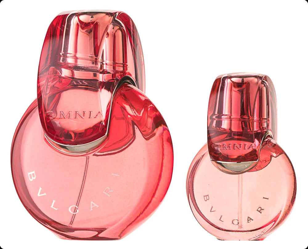 Bvlgari Omnia Coral Набор (туалетная вода 100 мл + туалетная вода 15 мл) для женщин