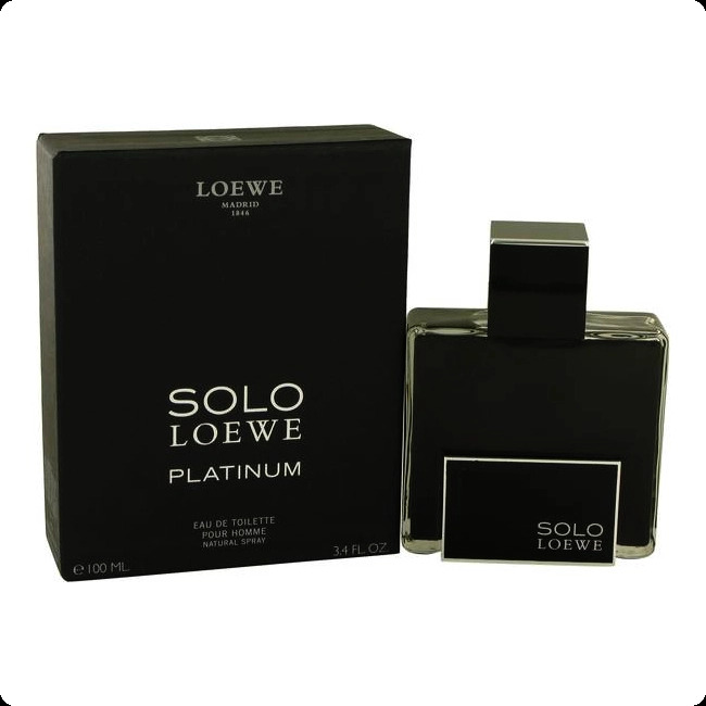 Loewe Solo Loewe Platinum Туалетная вода 100 мл для мужчин