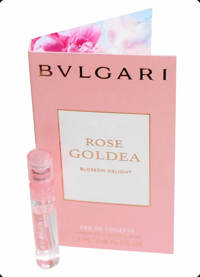 Миниатюра Bvlgari Rose Goldea Blossom Delight Eau de Toilette Туалетная вода 1.5 мл - пробник духов