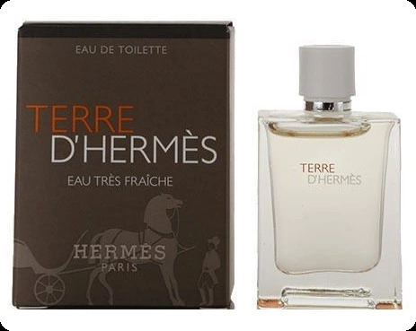 Миниатюра Hermes Terre d Hermes Eau Tres Fraiche Туалетная вода 12.5 мл - пробник духов
