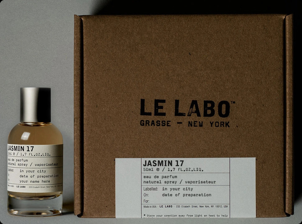 Le Labo Jasmin 17 Парфюмерная вода 50 мл для женщин и мужчин