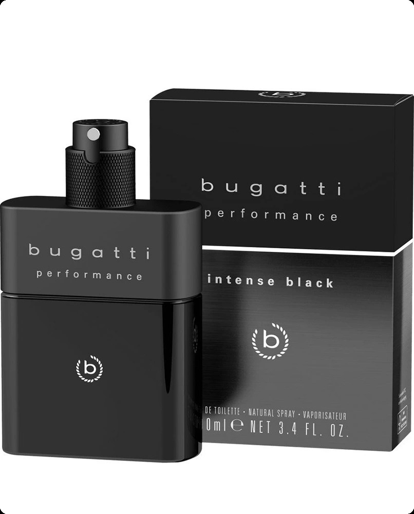 Бугатти Перформанс интенс блэк для мужчин