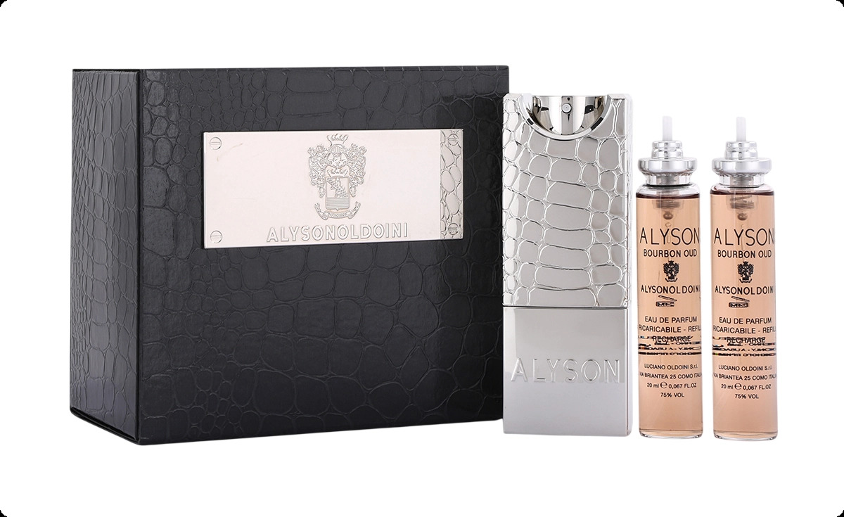 Alyson Oldoini Bourbon Oud Набор (парфюмерная вода 20 мл x 3 шт.) для женщин и мужчин