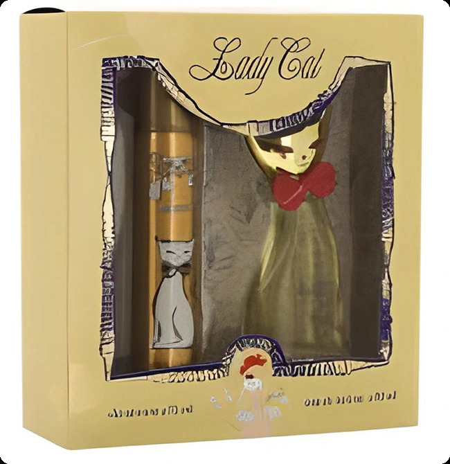 KPK Parfum Lady Cat Набор (туалетная вода 50 мл + дезодорант-спрей 75 мл) для женщин
