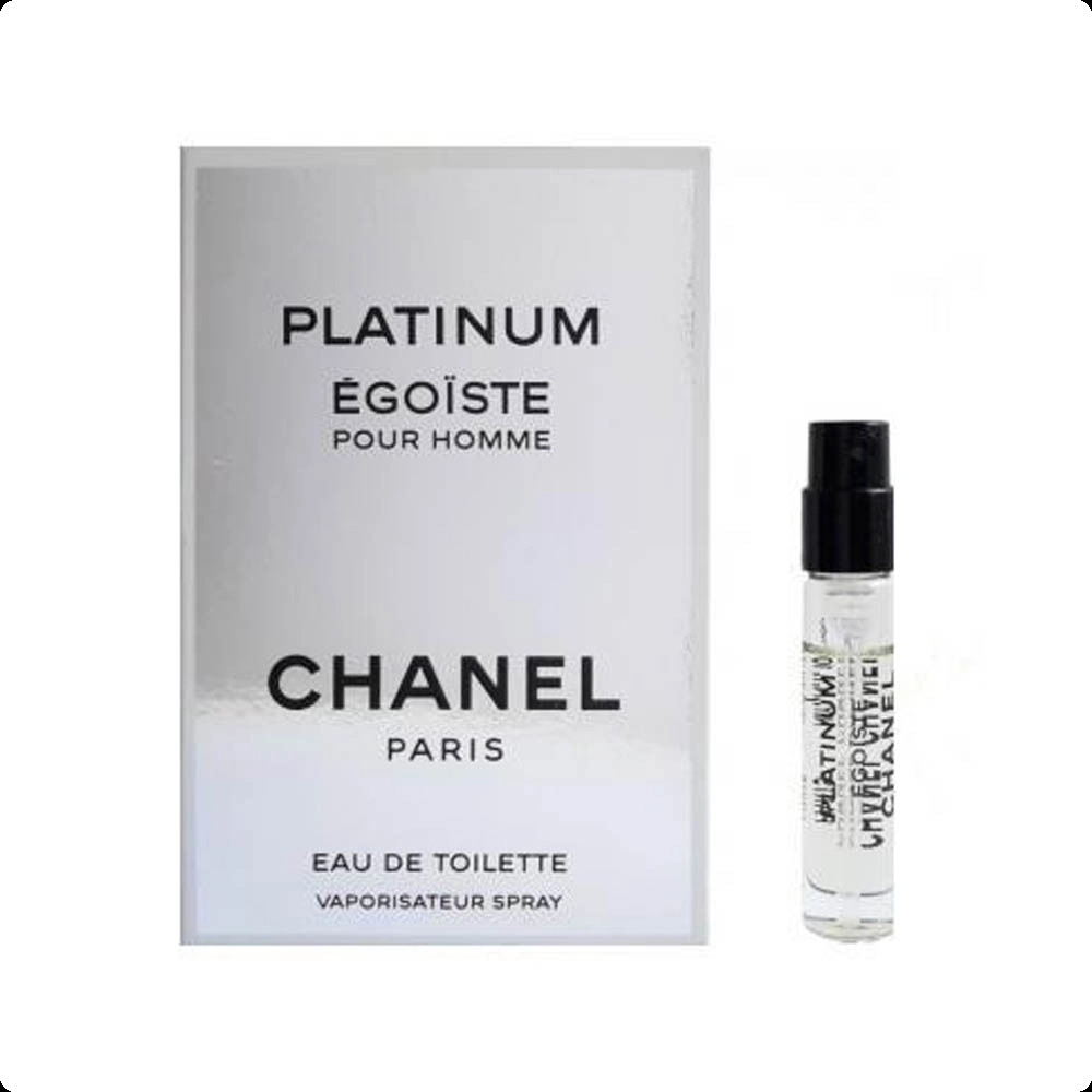 Миниатюра Chanel Egoiste Platinum Туалетная вода 2 мл - пробник духов