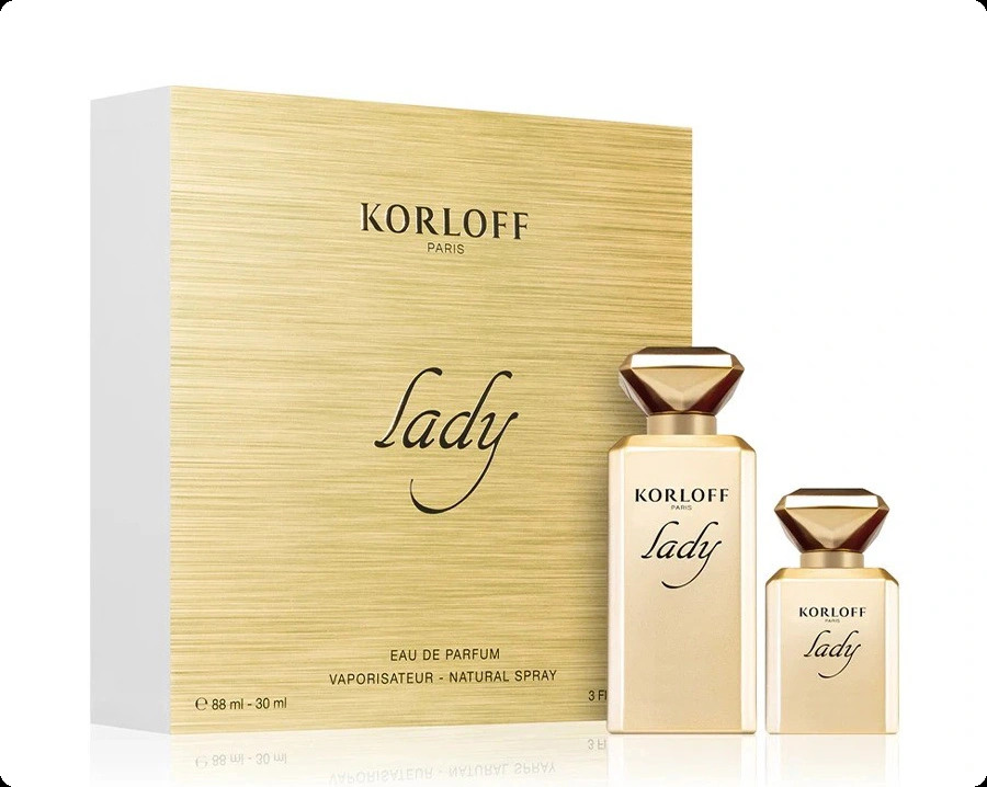 Korloff Paris Korloff Lady Набор (парфюмерная вода 88 мл + парфюмерная вода 30 мл) для женщин