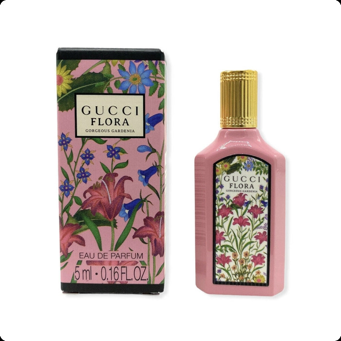 Миниатюра Gucci Flora Gorgeous Gardenia Eau de Parfum Парфюмерная вода 5 мл - пробник духов