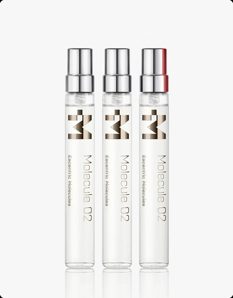Escentric Molecules Molecule 02 Набор (туалетная вода 8.5 мл x 3 шт.) для женщин и мужчин