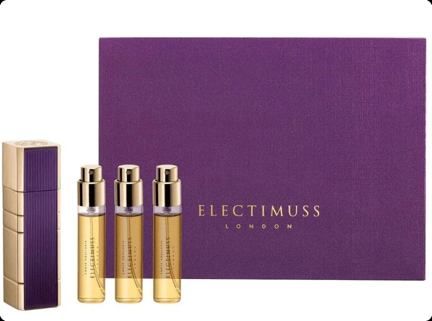 Electimuss Gladiator Oud Набор (духи 10 мл + духи 10 мл + духи 10 мл + аксессуар) для женщин и мужчин