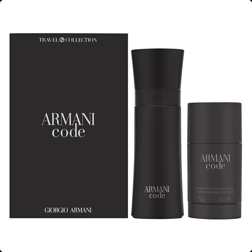 Giorgio Armani Code Набор (туалетная вода 75 мл + дезодорант-стик 75 гр) для мужчин