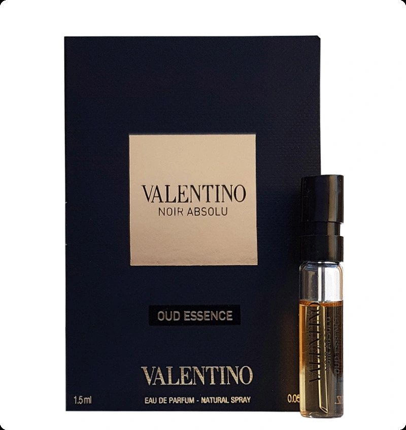 Миниатюра Valentino Valentino Noir Absolu Oud Essence Парфюмерная вода 1.5 мл - пробник духов