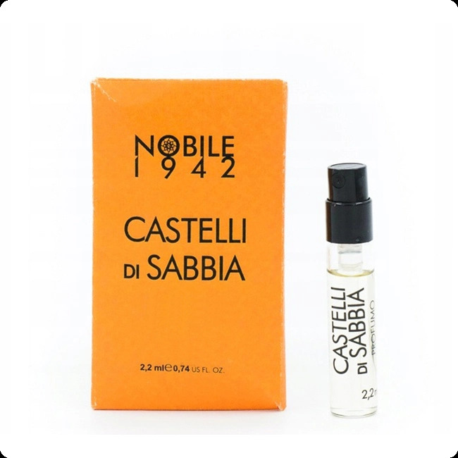 Миниатюра Nobile 1942 Castelli Di Sabbia Парфюмерная вода 2.2 мл - пробник духов