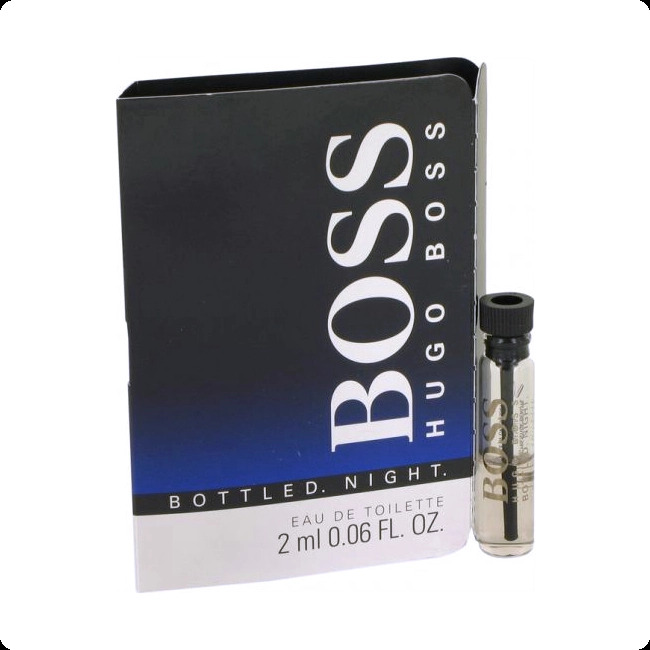Миниатюра Hugo Boss Bottled Night Туалетная вода 2 мл - пробник духов