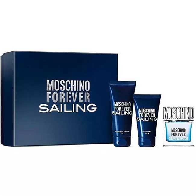 Moschino forever sailing. Moschino Forever 50 мл. Мужской набор Moschino. Moschino набор для бритья.