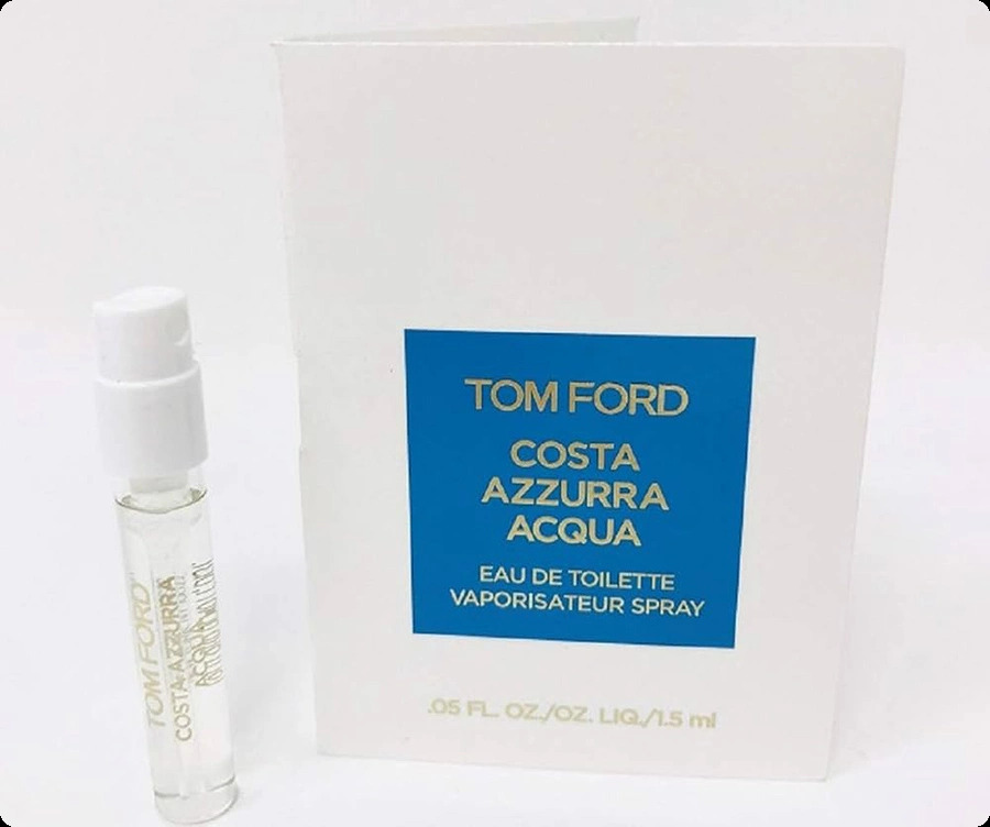 Миниатюра Tom Ford Costa Azzurra Acqua Туалетная вода 1.5 мл - пробник духов