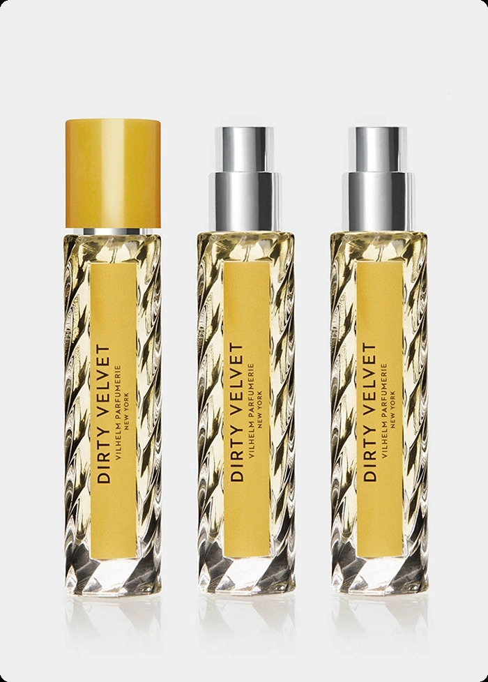 Vilhelm Parfumerie Dirty Velvet Набор (парфюмерная вода 10 мл x 3 шт.) для женщин и мужчин