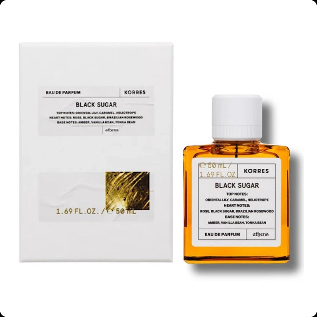 Korres Black Sugar Парфюмерная вода 50 мл для женщин и мужчин