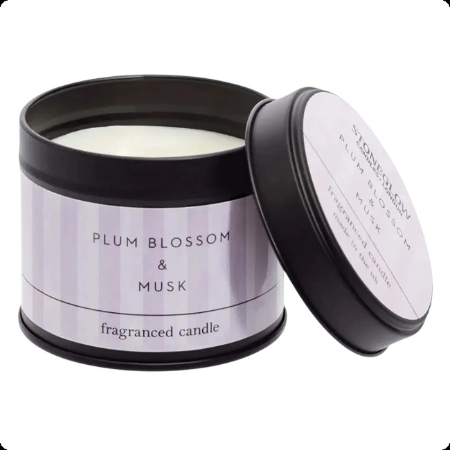 Stoneglow Plum Blossom and Musk Свеча 180 гр для женщин и мужчин