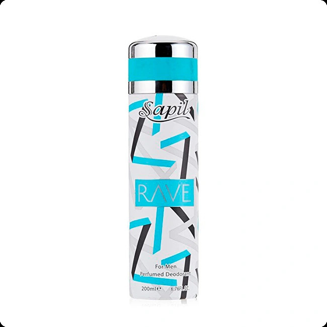 Sapil Rave For Men Дезодорант-спрей 200 мл для мужчин