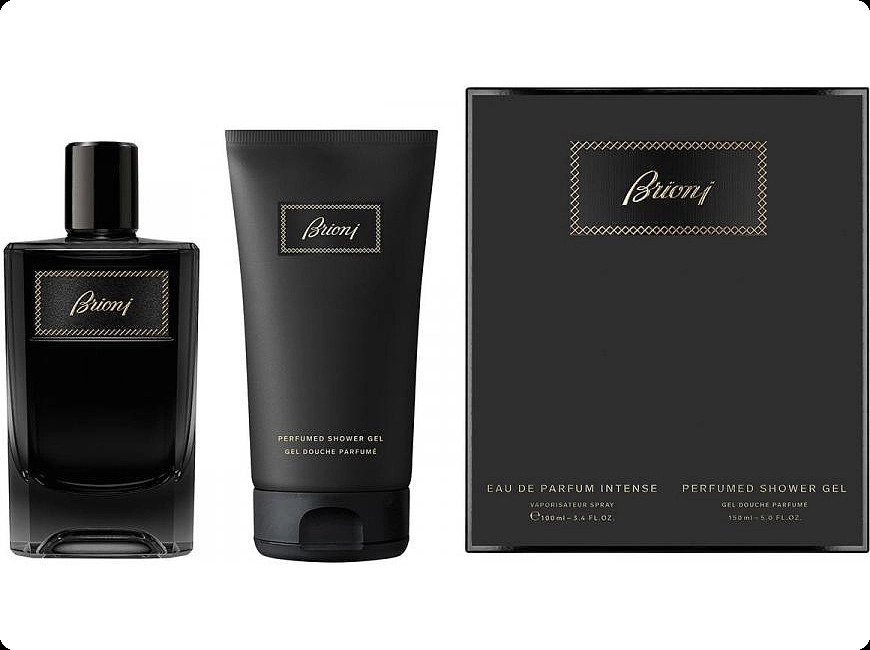 Brioni Brioni Eau de Parfum Intense Набор (парфюмерная вода 100 мл + гель для душа 150 мл) для мужчин
