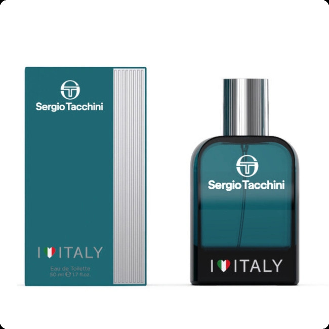 Sergio Tacchini I Love Italy For Him Туалетная вода 50 мл для мужчин