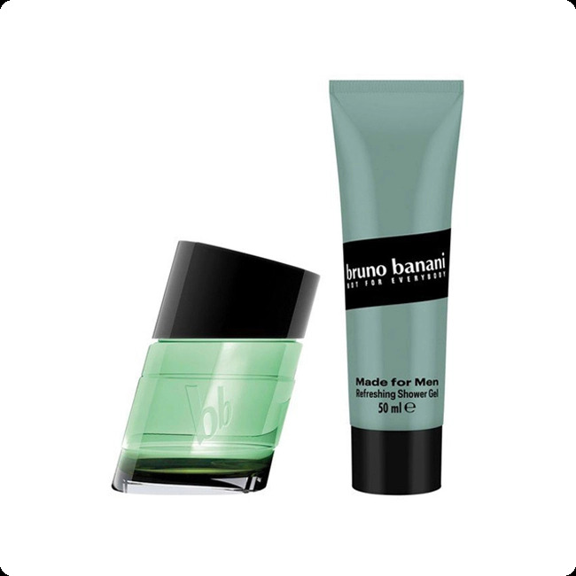 Bruno Banani Made For Men Набор (туалетная вода 30 мл + гель для душа 50 мл) для мужчин