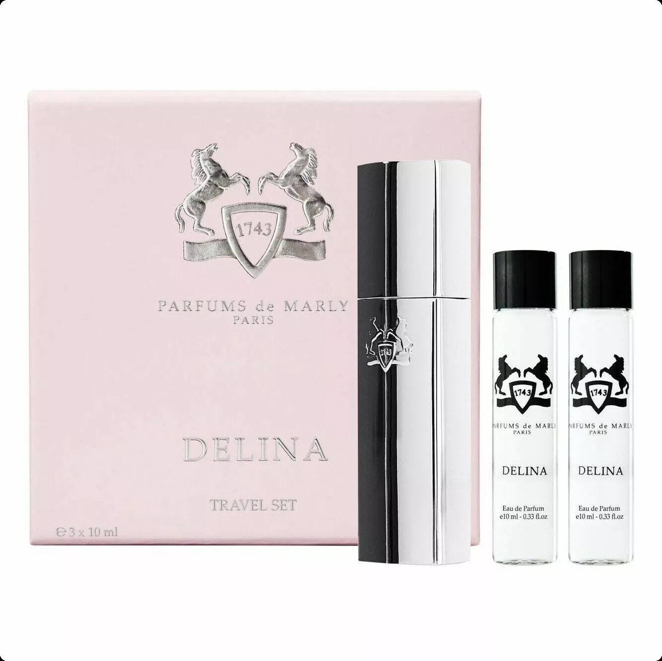 Parfums de Marly Delina Набор (парфюмерная вода 10 мл x 3 шт.) для женщин