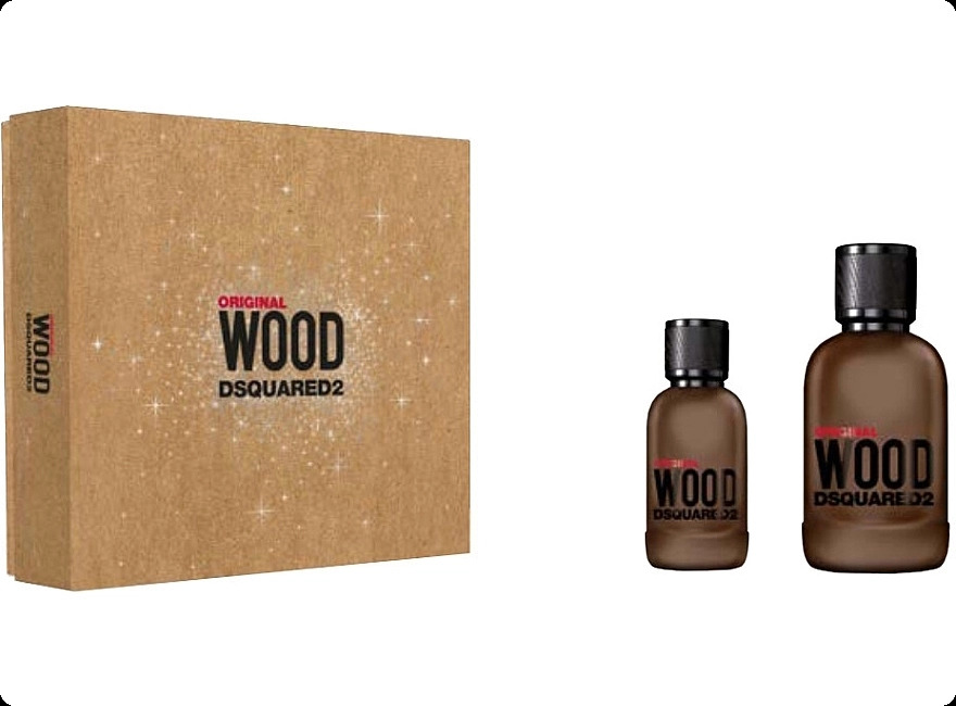 Dsquared 2 Original Wood Набор (парфюмерная вода 100 мл + парфюмерная вода 30 мл) для мужчин