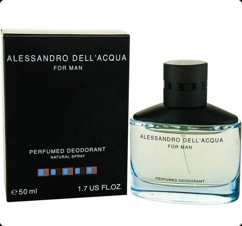 Alessandro Dell`Acqua Alessandro Dell Acqua Парфюмированный дезодорант 50 мл для мужчин