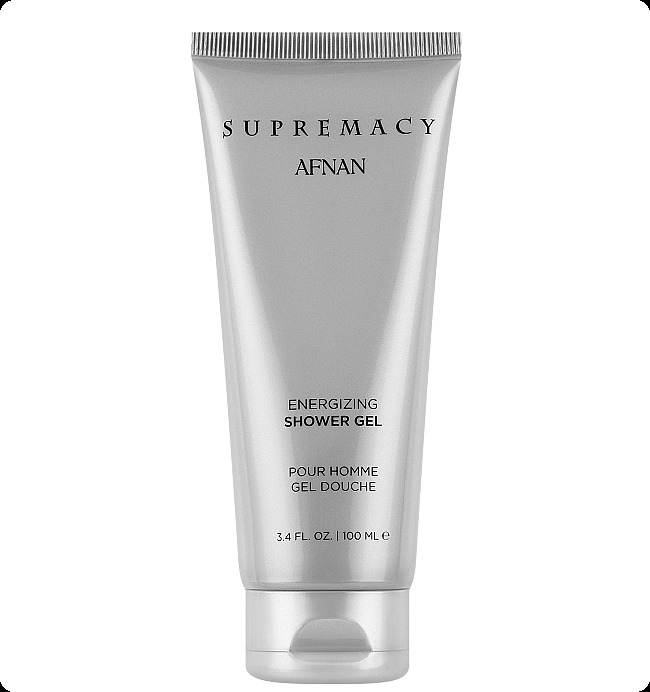 Afnan Supremacy Silver Pour Homme Гель для душа 100 мл для мужчин