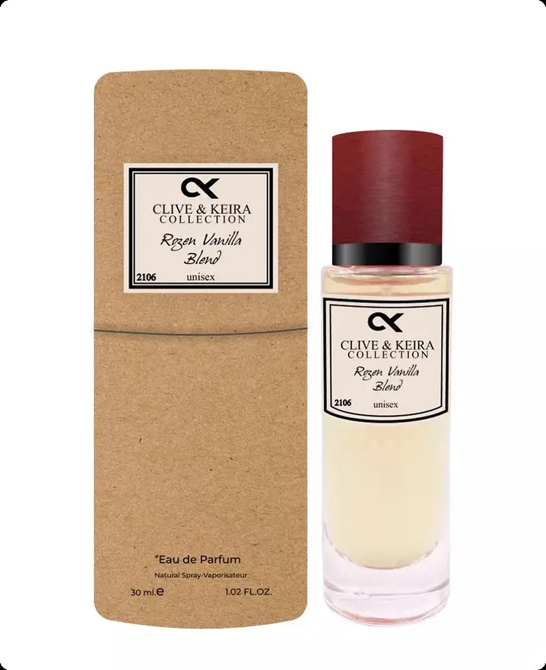 Clive and Keira 2106 Rozen Vanilla Blend Парфюмерная вода 30 мл для женщин и мужчин