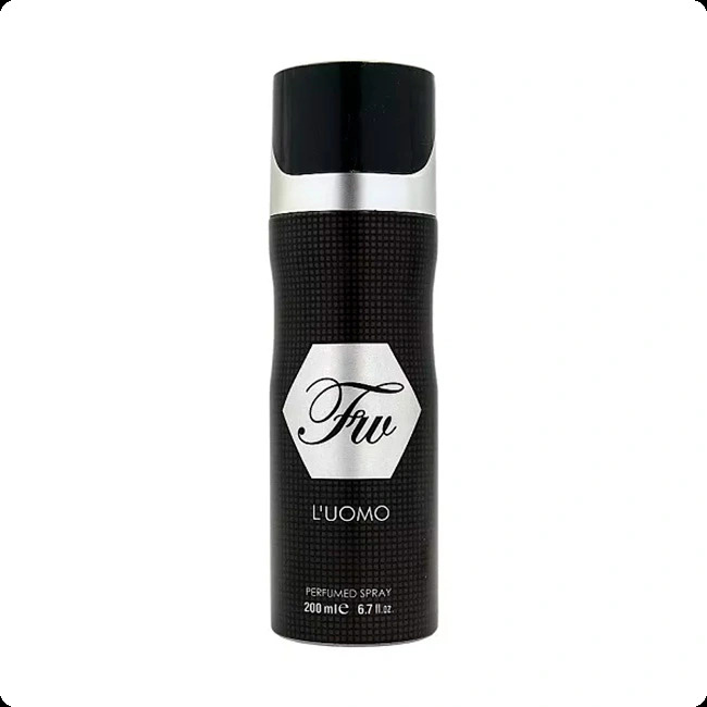 Fragrance World FW L Uomo Дезодорант-спрей 200 мл для мужчин