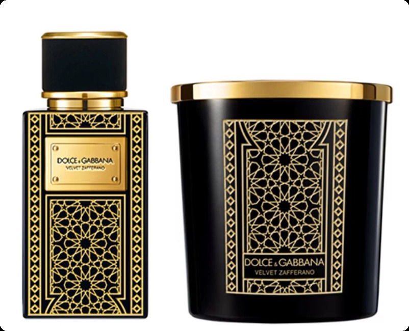 Dolce & Gabbana Velvet Zafferano Набор (парфюмерная вода 100 мл + свеча 240 гр) для женщин и мужчин