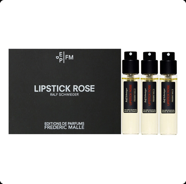 Frederic Malle Lipstick Rose Набор (парфюмерная вода 10 мл x 3 шт.) для женщин
