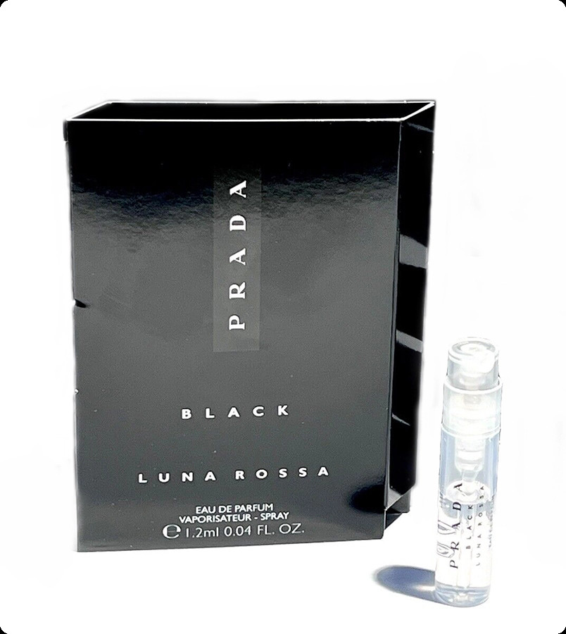 Миниатюра Prada Luna Rossa Black Парфюмерная вода 1.2 мл - пробник духов