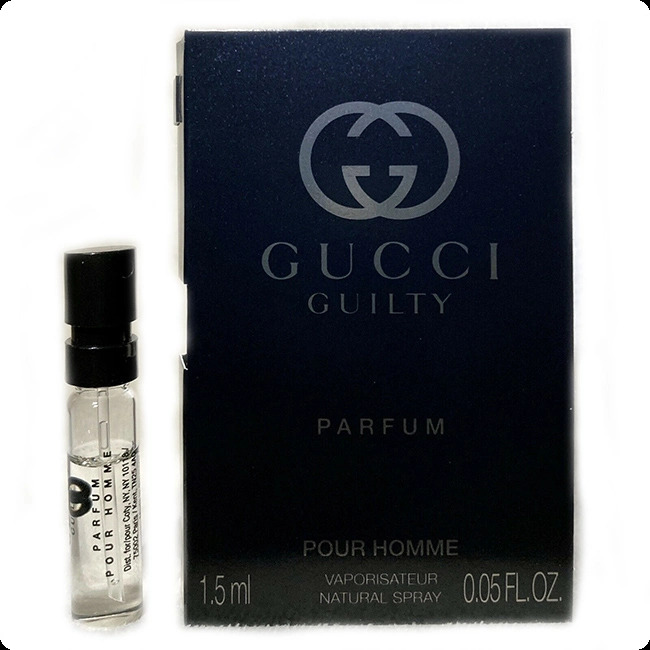 Миниатюра Gucci Guilty Pour Homme Parfum Духи 1.5 мл - пробник духов
