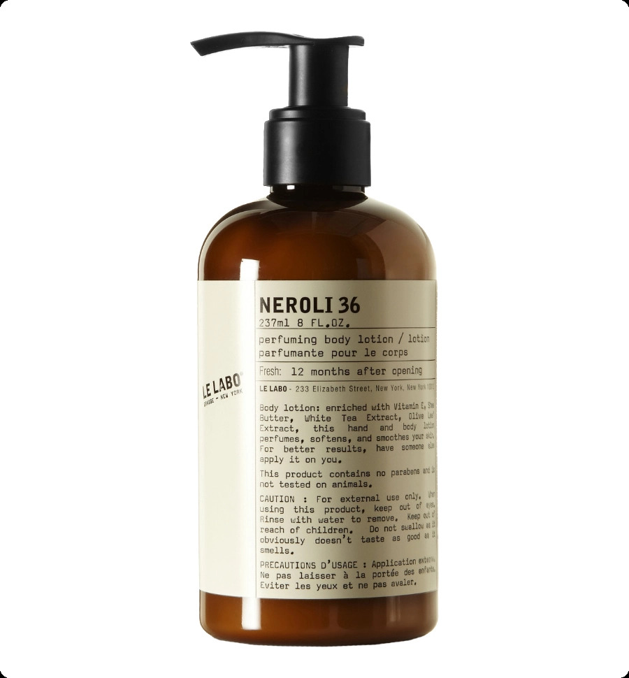 Le Labo Neroli 36 Лосьон для тела 237 мл для женщин и мужчин