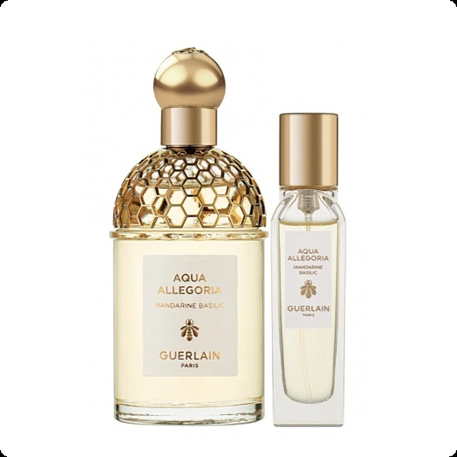 Guerlain Aqua Allegoria Mandarine Basilic Набор (туалетная вода 125 мл + туалетная вода 15 мл) для женщин