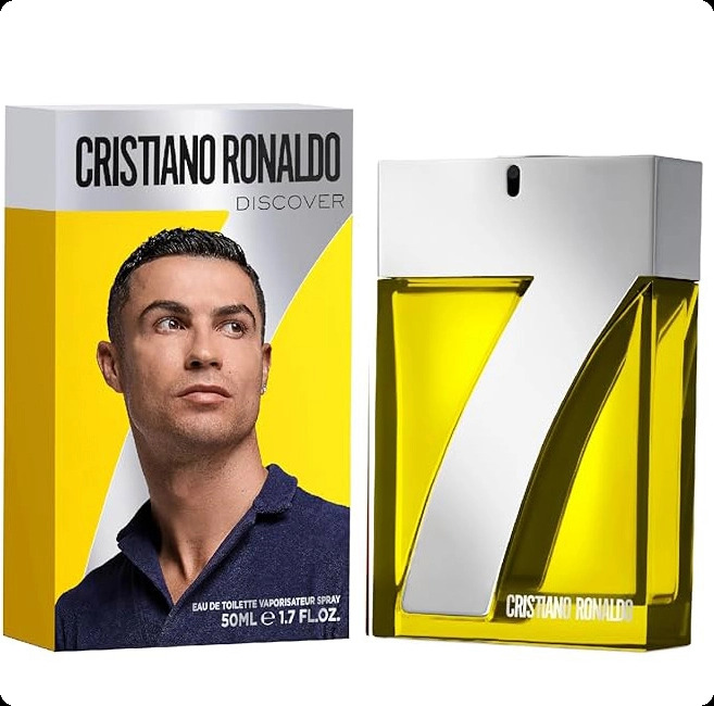 Cristiano Ronaldo CR7 Discover Туалетная вода 50 мл для мужчин