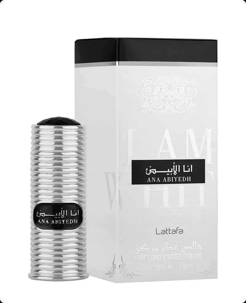 Lattafa Perfumes Ana Abiyedh Масляные духи 25 мл для женщин и мужчин